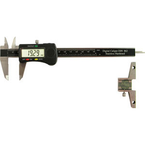 3747VB - ELECTRONIC-DIGIT-CALIPERS WITH BRACKETS FOR DEPTH MEASURING - Orig. MIB
